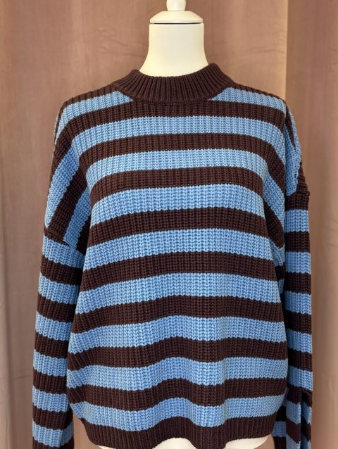 H&Y Strickpullover Azure Blue
